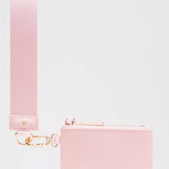 lululemon athletica Pink and Cream Clutch Wristlet - Picture 3 of 7